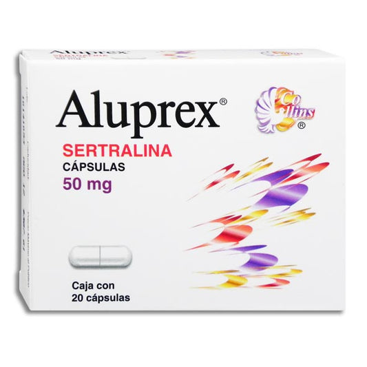 ALUPREX 50MG C20 CAPS SERTRALINA COLLINS