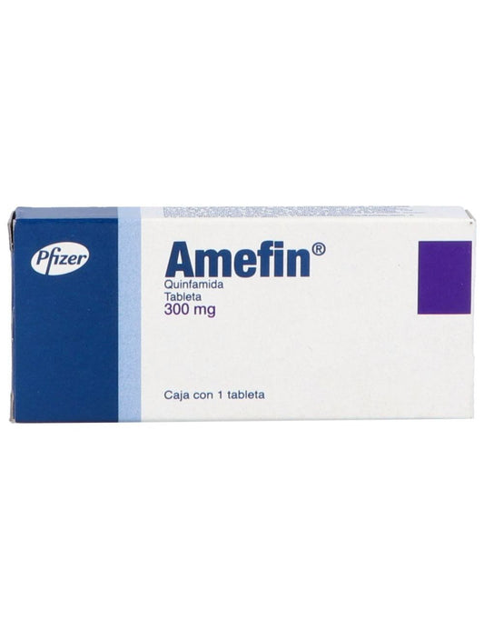 AMEFIN 300MG QUINFAMIDA C 1  FEBRERO 26
