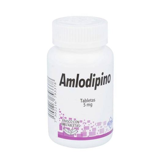 AMLODIPINO TAB 5MG C100 ULTRA