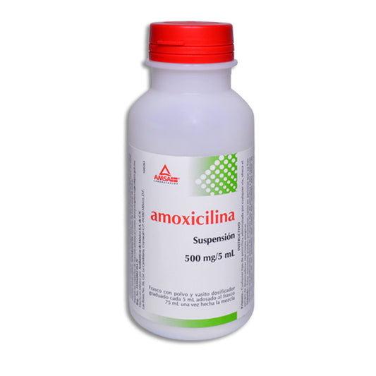AMOXICILINA 500MG SUSP 75ML AMSA FEB26