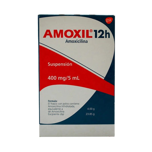 AMOXIL 12H 400MG SUSP