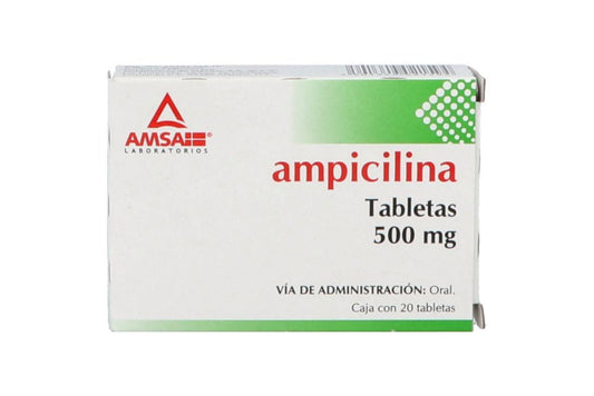 AMPICILINA CAP 500MG C20 ADN PHARMA