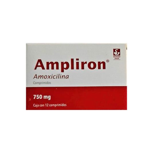AMPLIRON 750MG C 12 COMP 420