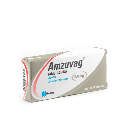 AMZUVAG 0 4MG C20 CAPS TAMSULOSINA NOVAG