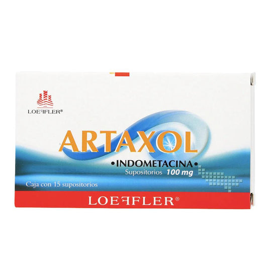 ARTAXOL SUPOS C15 INDOMETACINA LOEFFLER    44 AGOSTO 25