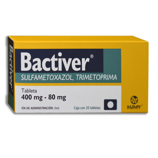 BACTIVER 400 80 MG C20 TABS MAVER