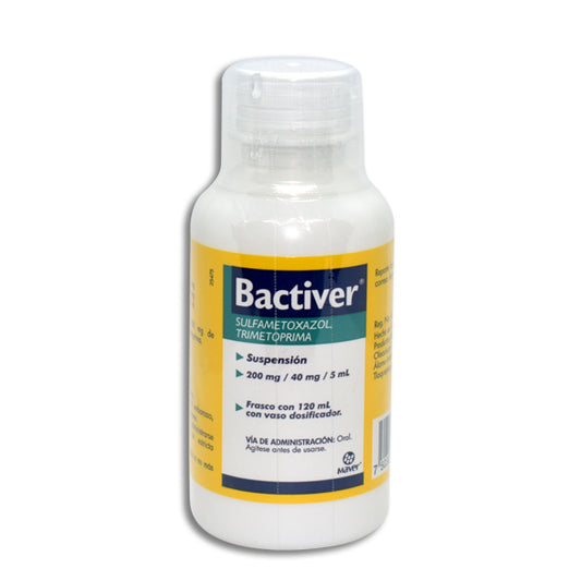 BACTIVER SUSP 200 40MG 5ML 120ML SULFAMET TRIMET   BACTIVER   MAVER