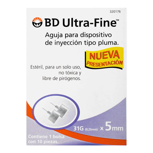 BD DISPO 5 31GX5MM C 10