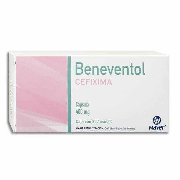 BENEVENTOL 400MG C3 CAPS CEFIXIMA MAVER