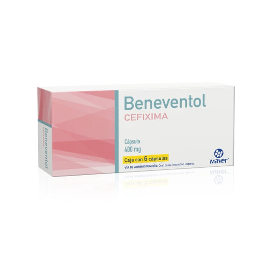 BENEVENTOL 400MG C6 CEFIXIMA MAVER