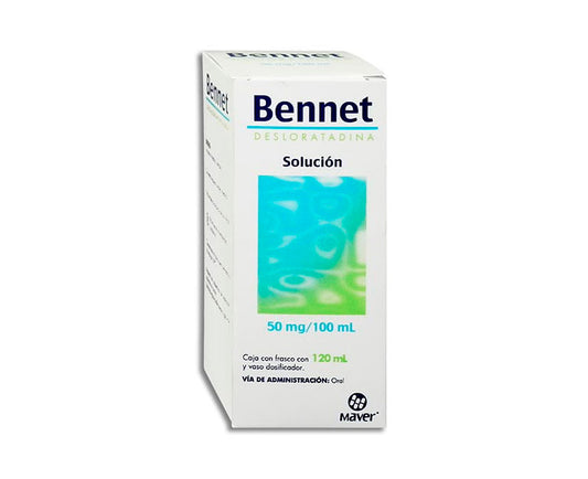 BENNET SOL 50MG 120ML DESLORATADINA MAVER   80