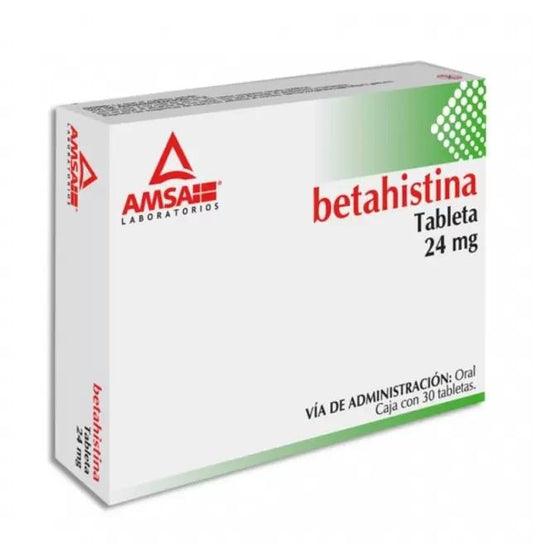 BETAHISTINA 24MG C30TAB AMSA