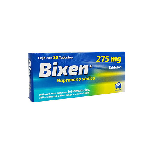 BIXEN 275 C20 TABS NAPROXENO SODICO BIOMEP