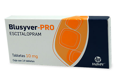 BLUSYVER PRO 10MG C14 TABS ESCITALOPRAM MAVER