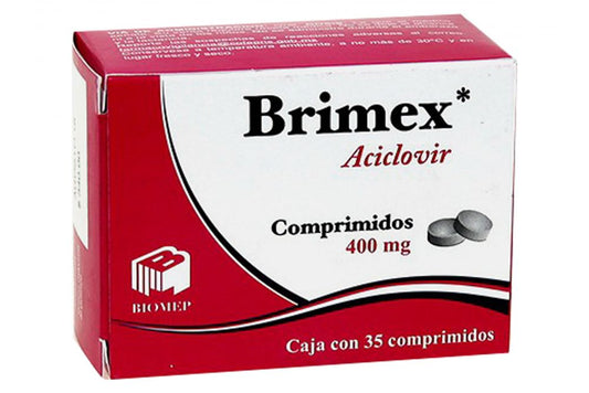 BRIMEX 400MG C35 COMPR ACICLOVIR BIOMEP