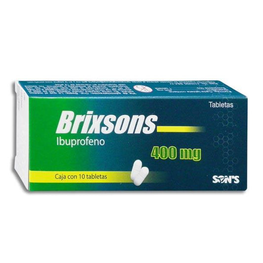 BRIXSONS 400MG C10 IBUPROFENO SONS
