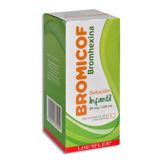 BROMICOF SOL INF 100ML BROMHEXINA LOEFFLER   48