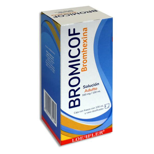 BROMICOF SOL AD 100ML BROMHEXINA LOEFFLER  60