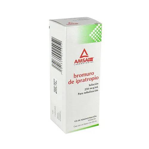 BROMURO  IPRATROPIO 250MCG NEB 120ML AMSA