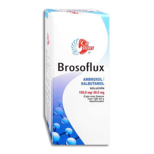 BROSOFLUX SUSP 120ML AMBROXOL SALBUTAMOL   COLLINS