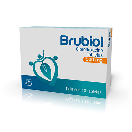 BRUBIOL 500MG C10 TABS CIPROFLOXACINO BRULUART