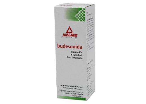 BUDESONIDA 64UG 120 DOSIS AMSA   80
