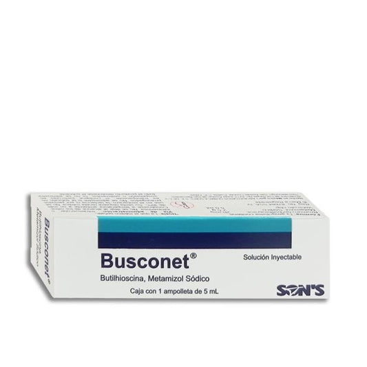 BUSCONET C 1 AMP BUTILHIO METAMIZOL SOD SONS