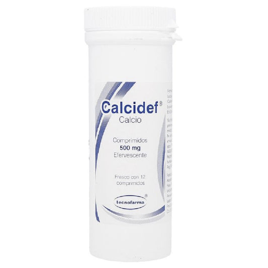 CALCIDEF 500MG C12 CALCIO EFERVENCENTE TECNOFARMA