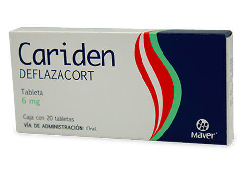 CARIDEN 6MG C20 DEFLAZACORT MAVER