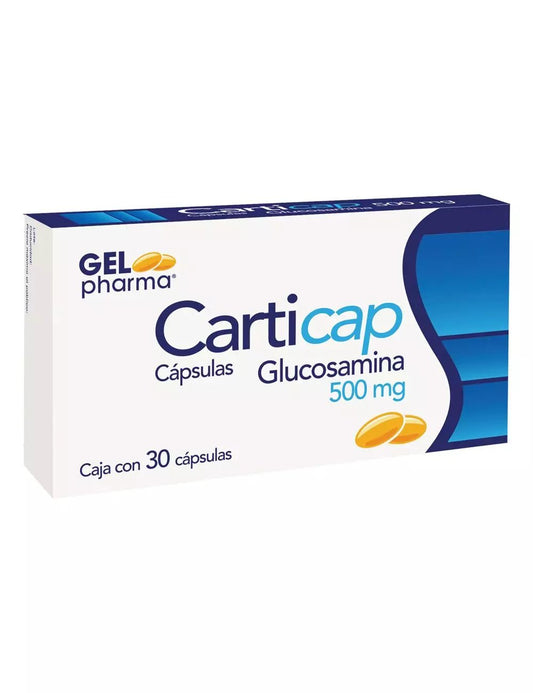 CARTICAP 500MG C30 CAPS GLUCOSAMINA GELPHARMA MAR26