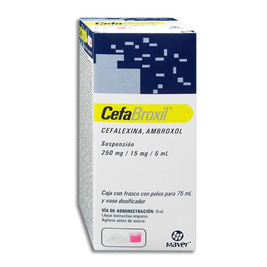 CEFABROXIL SUSP 250 CEFALEX AMBROX  MAVER