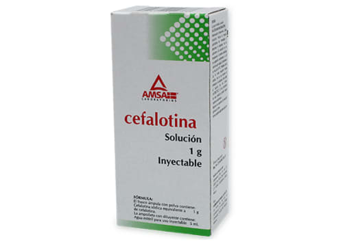 CEFALOTINA 1G SOL INY AMSA