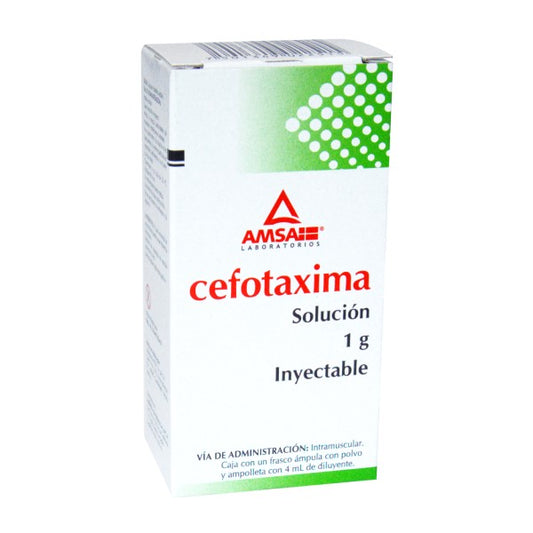 CEFOTAXIMA 1 GR IM AMSA  189