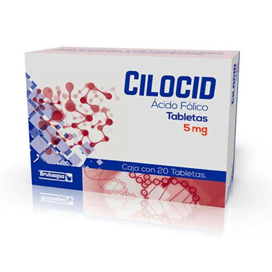 CILOCID 5MG C20 TABS ACIDO FOLICO  BRULUAGSA
