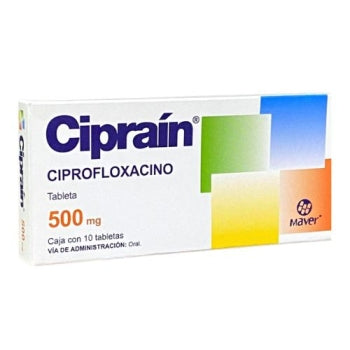 CIPRAIN 500MG C10 TABS CIPROFLOXACINO MAVER