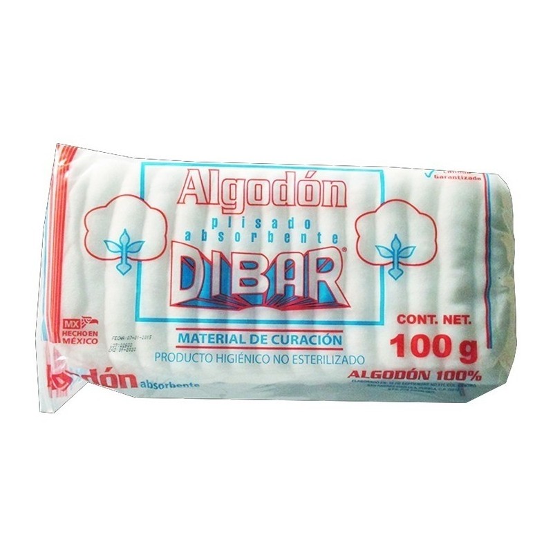 ALGODON 100GR C6 PIEZAS DIBAR