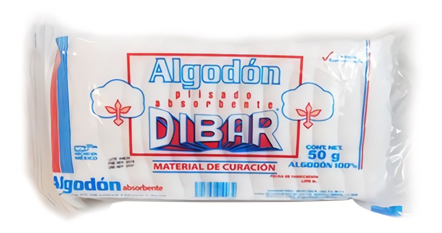 ALGODON 50GR C12 PZAS DIBAR