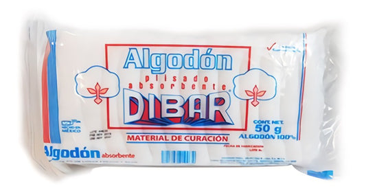 ALGODON 50GR C12 PZAS DIBAR