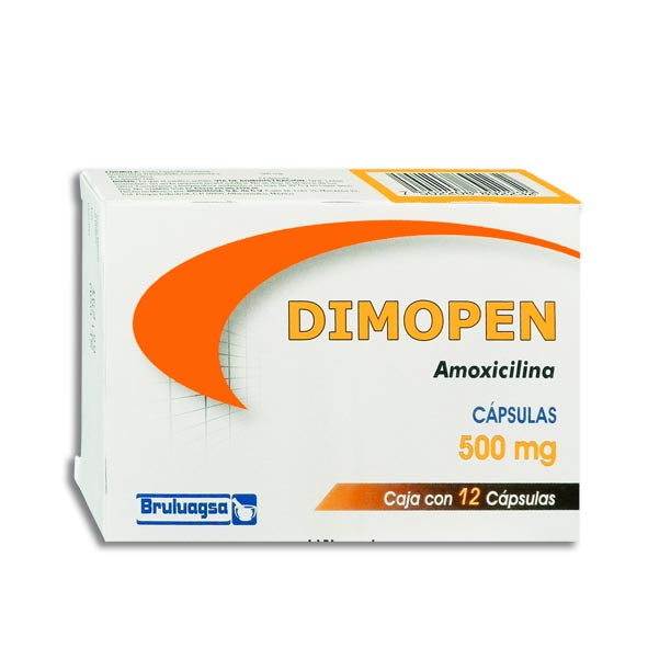 DIMOPEN 500MG C12 CAPS AMOXICILCILINA   BRULUAGSA