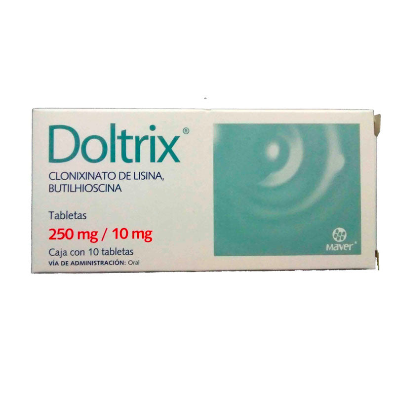 DOLTRIX 250 10MG CLONIX LISINA  BUTILHIOS MAVER