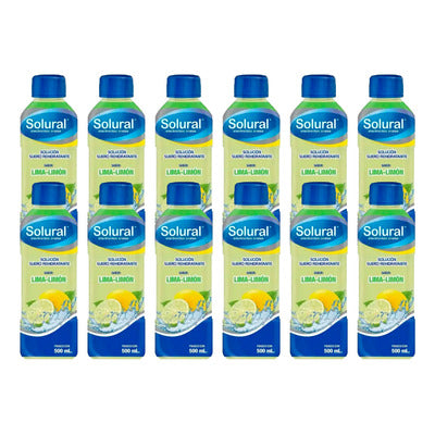 SOLURAL SOL  LIMA-LIMON FCO  C/500 ML  CAJA C/12