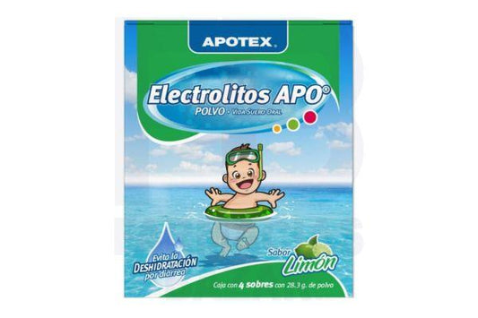 APO ELECTROLITOS C4 SOBRES LIMON