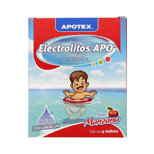 APO ELECTROLITOS C4 SOBRES  MANZANA