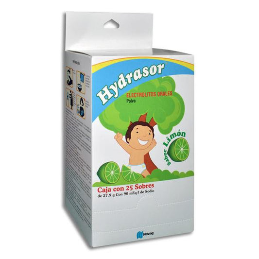 HYDRASOR LIMON C25 SOBRES ELECTROLITOS NOVAG