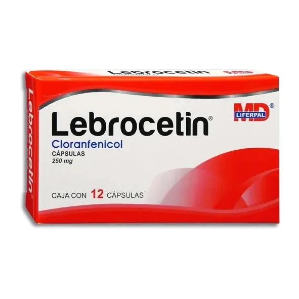 LEBROCETIN 250MG C12 CAPS CLORANFENICOL LIFERPAL