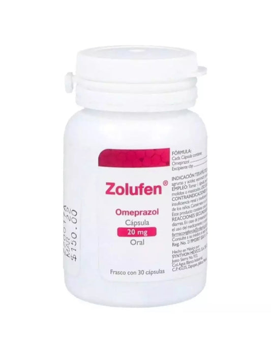 ZOLUFEN CAP  20 MG  FCO  C/30
