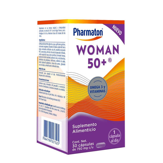 WOMAN 50 PLUS 30 CAPS 750 MG