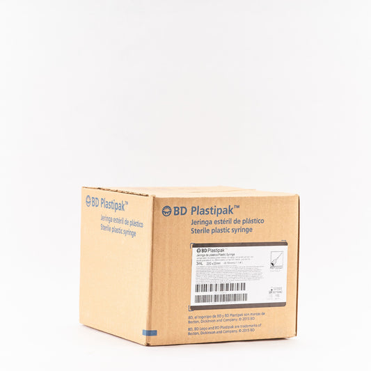 PLASTIPACK 3ML C100 NEGRA