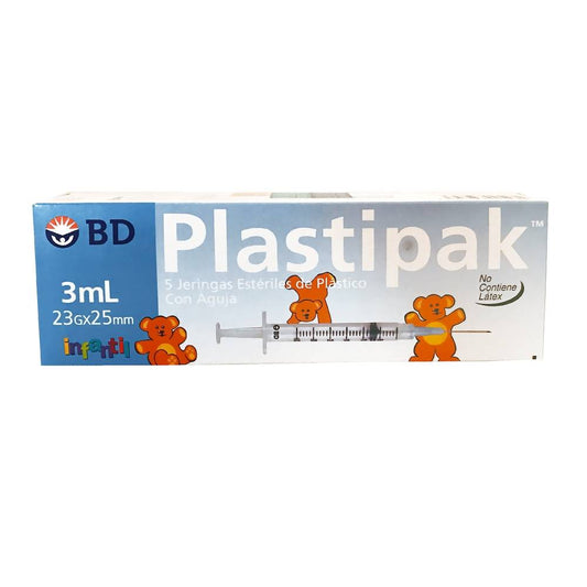 PLASTIPACK 3ML C5 AZUL        40