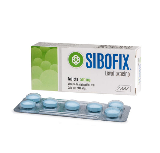 SIBOFIX 500MG C7 LEVOFLOXACINO MAVI